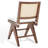 Josephina 16.9'' H Leather Upholstered Ash Armchair-1906410762