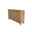 Buffet de 59 po de style américain avec rangement pour vases et décorations de salon, installation d'articles de cafetière