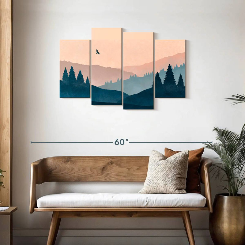 Kerrick Eagle Over Mountain Forest