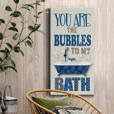 " Bubbles To My Bath "