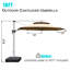 Parasol en porte-à-faux 115 "Khamaria-1245883899