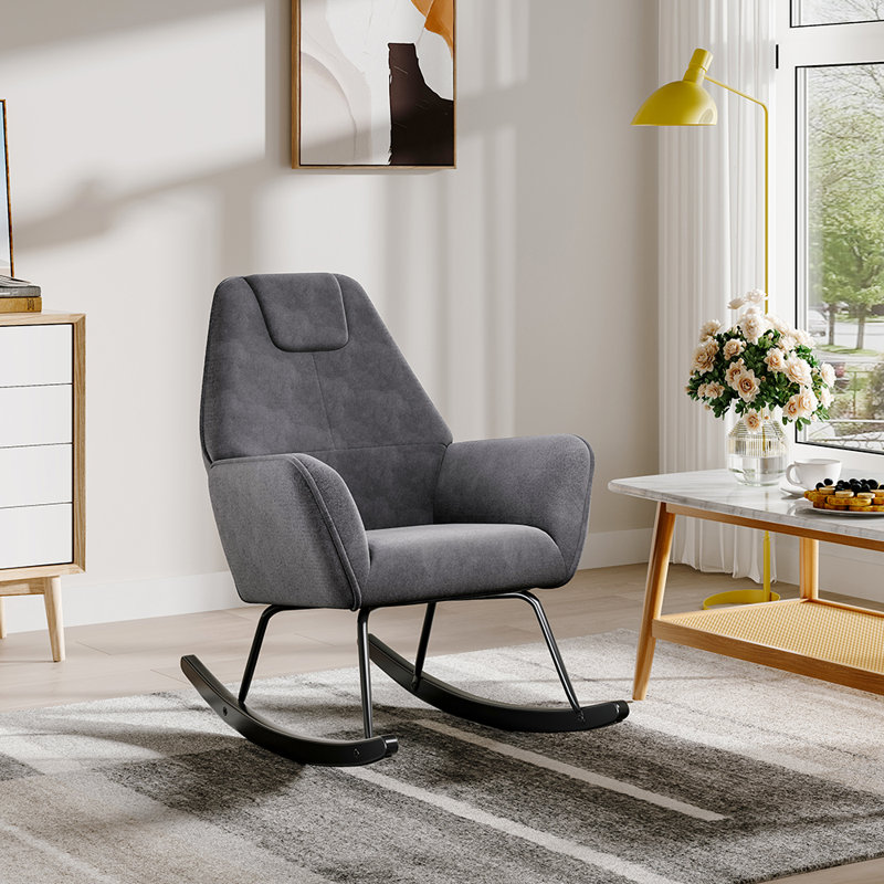 Cecile Upholstered Rocking Chair