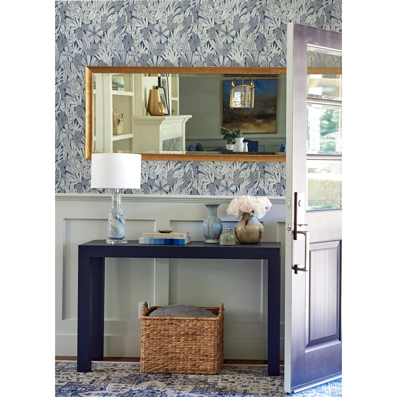Rouleau de papier peint L 33 pi x l 20,5 po Avellana, Bleu