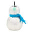Noël disco 10 po Boule de neige Dicso avec foulard bleu