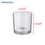 Ensemble d'ouragan de table en verre-1281229392-1281229397