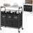 3 Section Laundry Sorter Cart With Ironing Board, Laund...