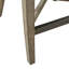 Tabouret de comptoir avec détails cloutés en bronze, pieds en bois massif, tabouret de siège pivotant, revêtement, siège, 300 lb-1618585428