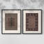 «Vintage Abstract IX», 2 pièces sur papier-305673298-305673292