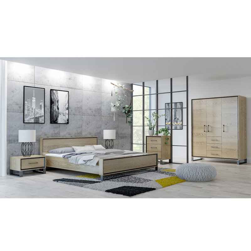 Herma 165cm W 3 - Drawer Chest of Drawers