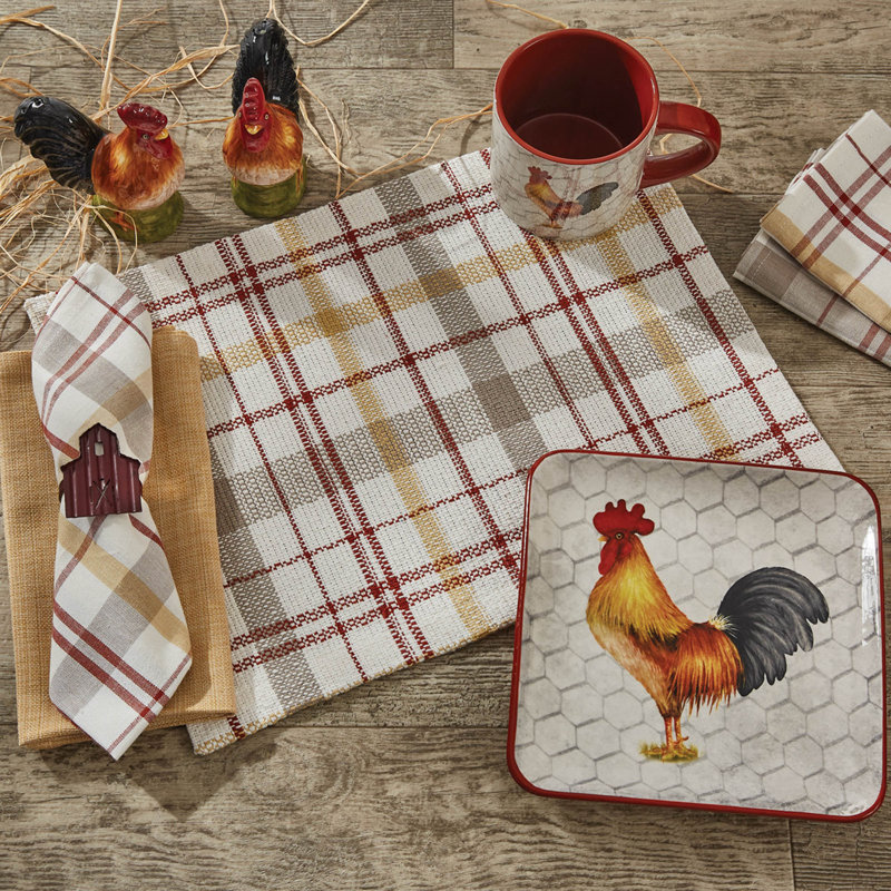 Ensemble de 4 serviettes de table Gracie Oaks Gracie Oaks Kingswood