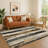 Premium Machine Washable Crestover AMF1872 Stripes Rug-540176512