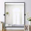 Miroir mural en fer