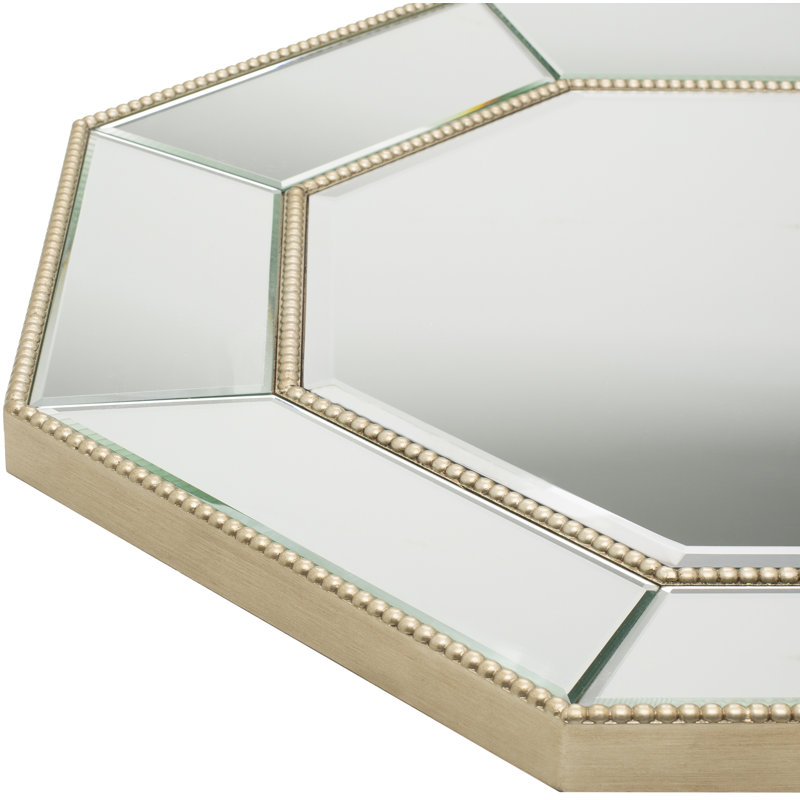 Wood Flat Wall Mirror
