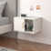 Adavia Single Stackable Bookcase Storage with Sliding Door