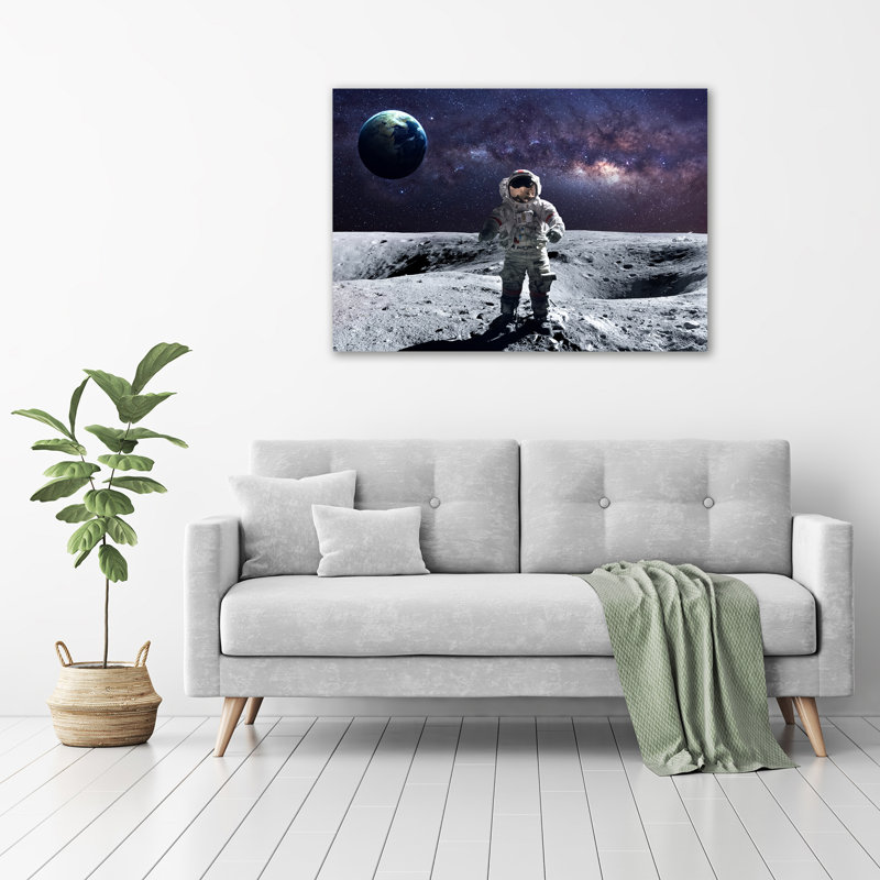 Astronaut - No Frame Print on Glass