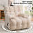 Wide Modern And Overstuffed Soft Oversize Rocker And Swivel Manual Recliner (Set Of 2)-1484068344