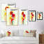 Fleurs d'hibiscus rouges II - peinture-1729949863-1729949886