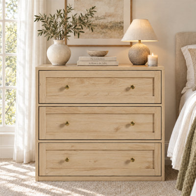 Azor 76.2 cm W Bedside Table