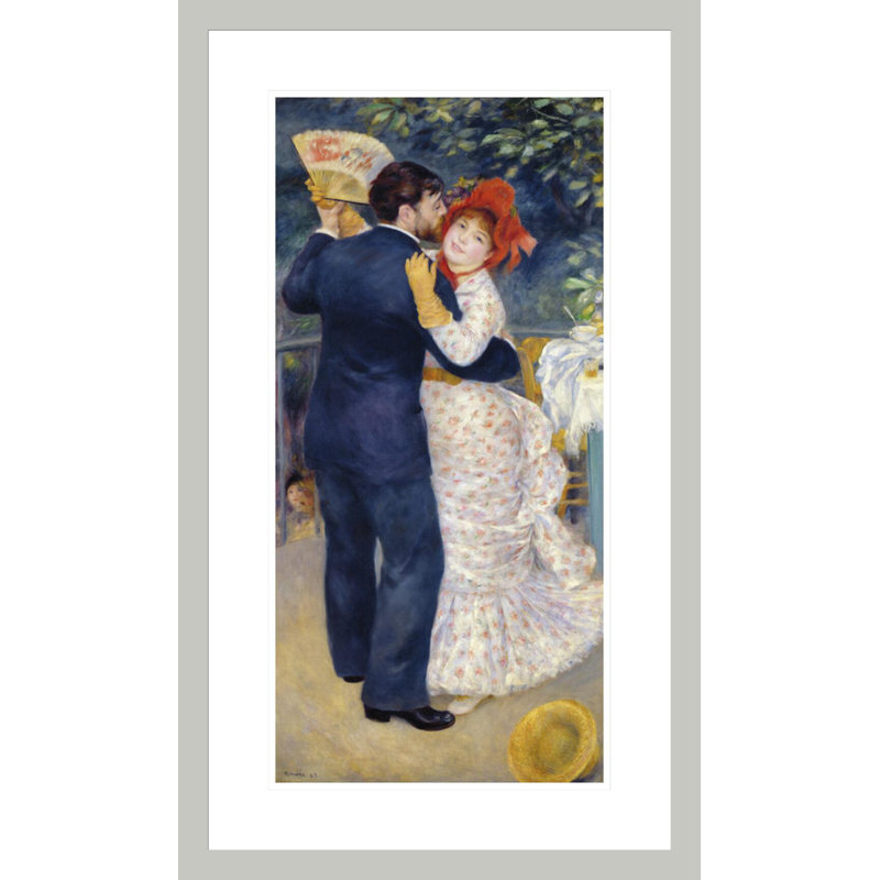 «A Dance in the Country» par Pierre-Auguste Renoir, impression giclée sur cadre, 29,5 po H x 17,52 po L