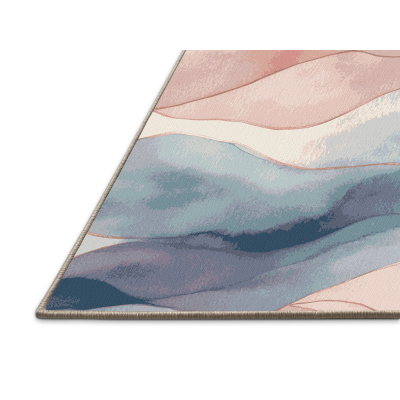 Soft Waters Rug, Rectangle 8' x 10'