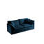 Canapé moderne en tissu pour causeuse pour le salon, canapé 2 places à assise profonde de grande taille avec 4 coussins en chenille-1986387134