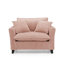 Fauteuil en velours côtelé l 46 po-1561417196