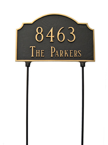 Vanderbilt Arch Wall Plaque, White/Silver, Yes