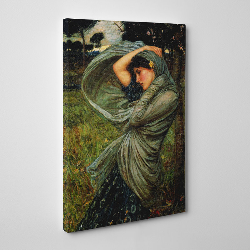John William Waterhouse - Wrapped Canvas Painting, 76cm H x 50cm W