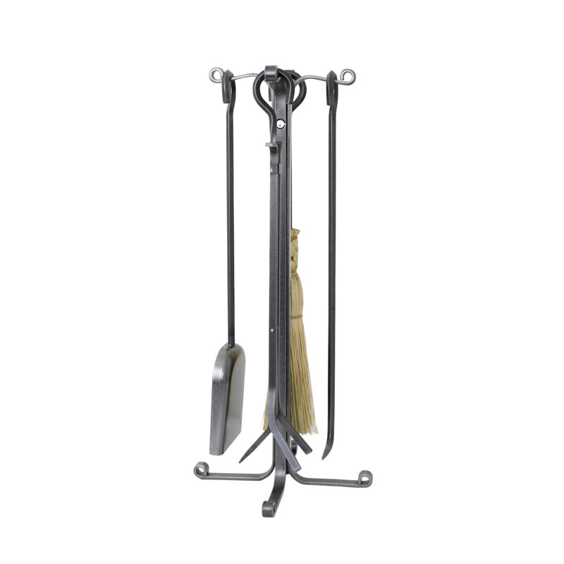 Abhilasha 4 Piece Fireplace Tool Set