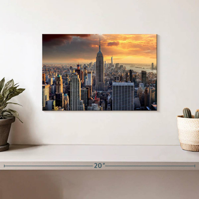 Hannes New York City High Rises, H 8 po x l 12 po