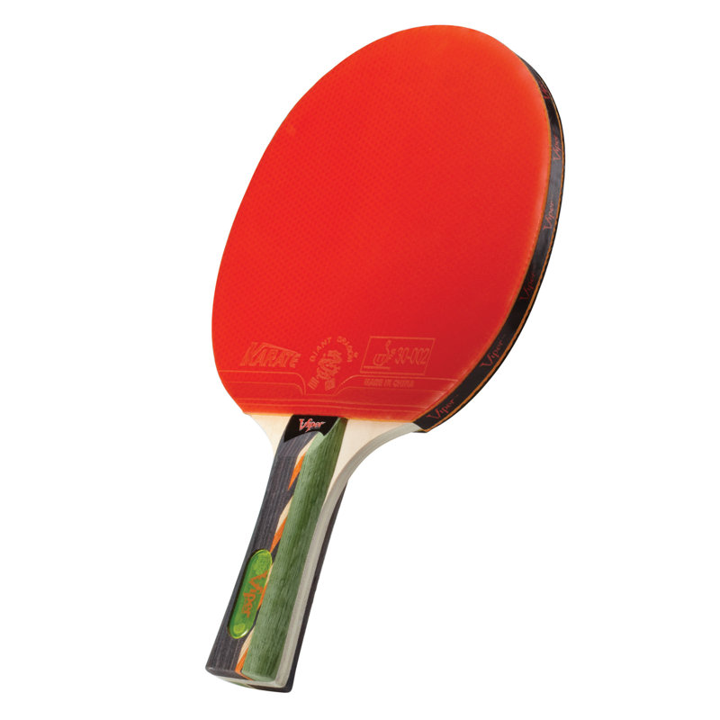 Raquette de tennis de table à pointe 4 étoiles Viper, À rayures