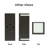 Outdoor Solar Dual-Direction LED Wall Sconce