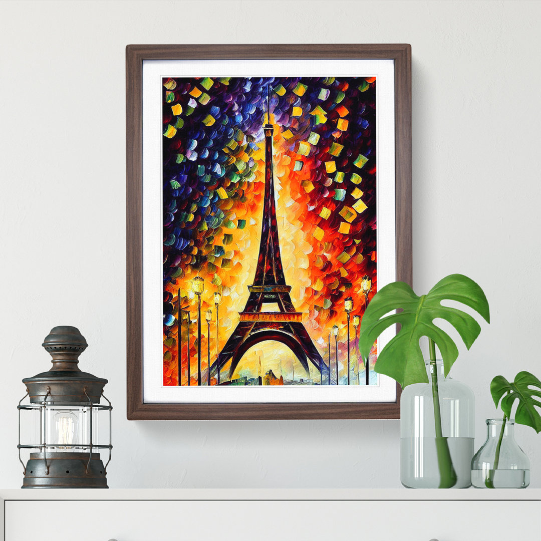 Eiffel Tower In Paris No.1 - Single Picture Frame Print