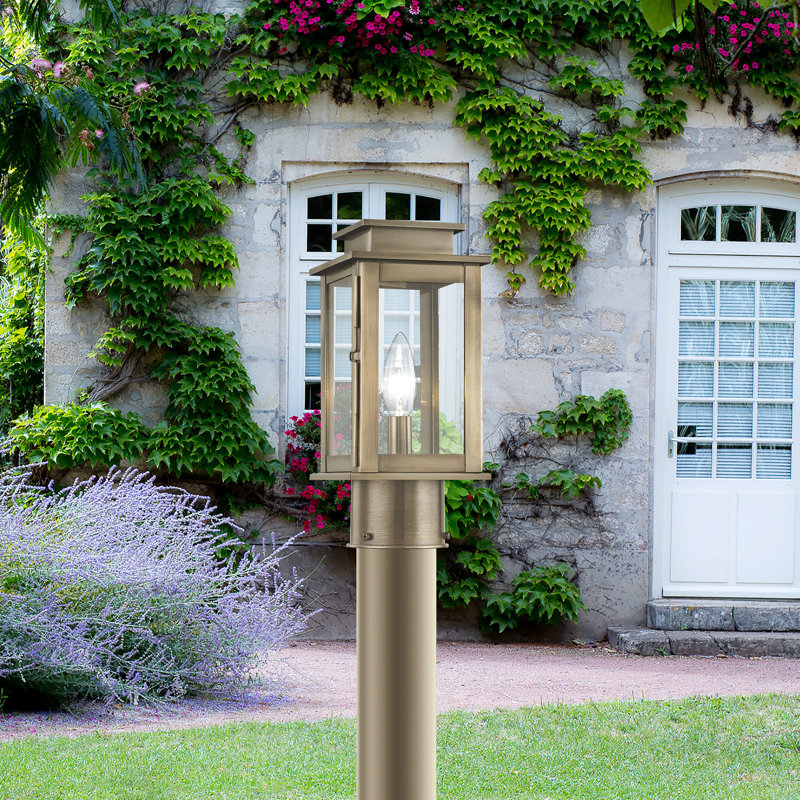 Cortana Transparent Lantern Head, Vintage Pewter