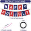 Joyeux 4 juillet, bannière pour les célébrations de la fête de l'Indépendance