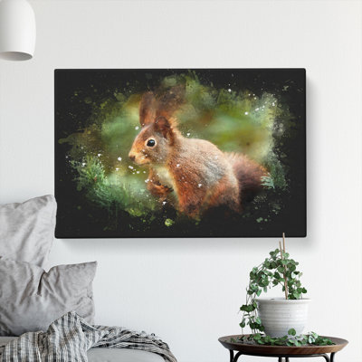 Red Squirrel Vol.2 - Wrapped Canvas