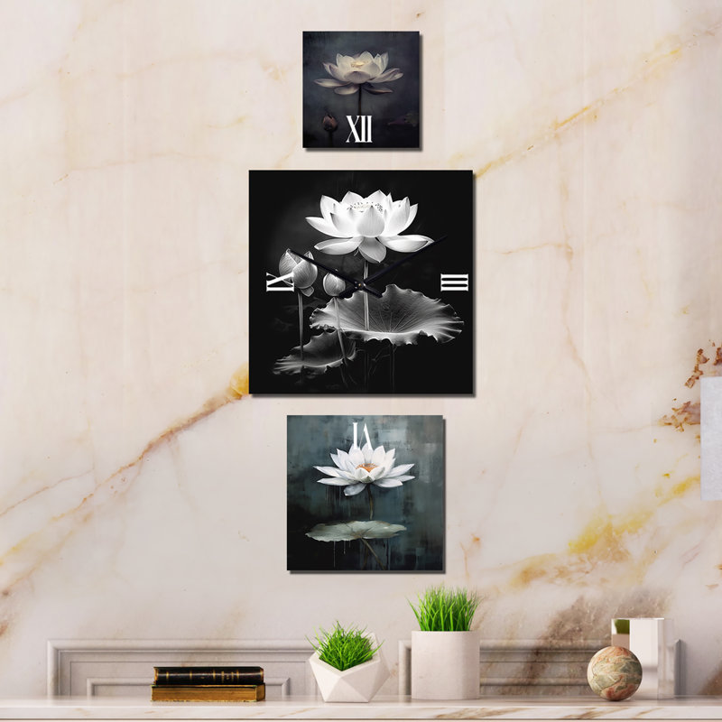 Feliscia Metal Wall Clock