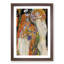 Water Serpents II by Gustav Klimt - Framed Print-62767025-62767021