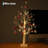 Lighted Artificial Bonsai Tree with 48 Warm White LEDs, Battery & USB Powered, Love