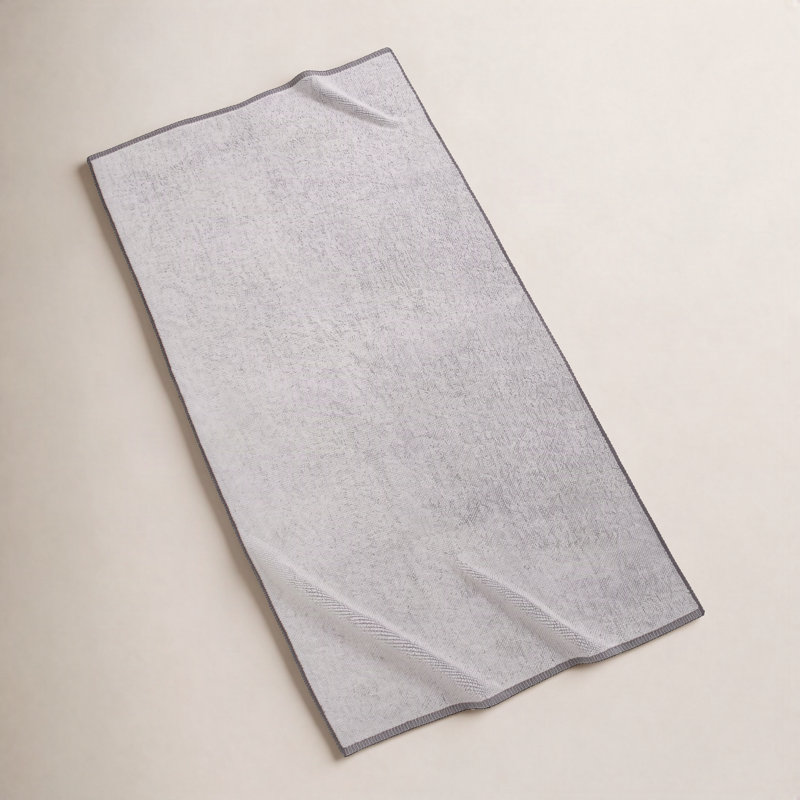 Turkish Cotton Plush Hand Towel, Gray
