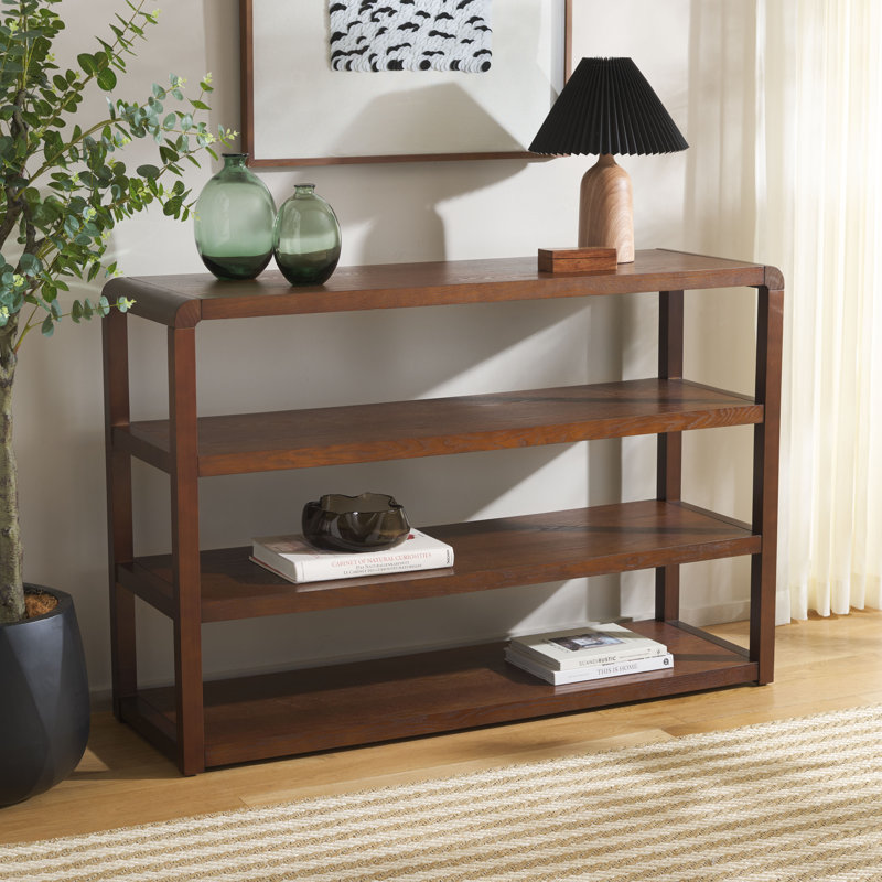 Omara Console Table, Brown