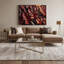 Art mural sur toile Botanical Croton Brown-1081170976