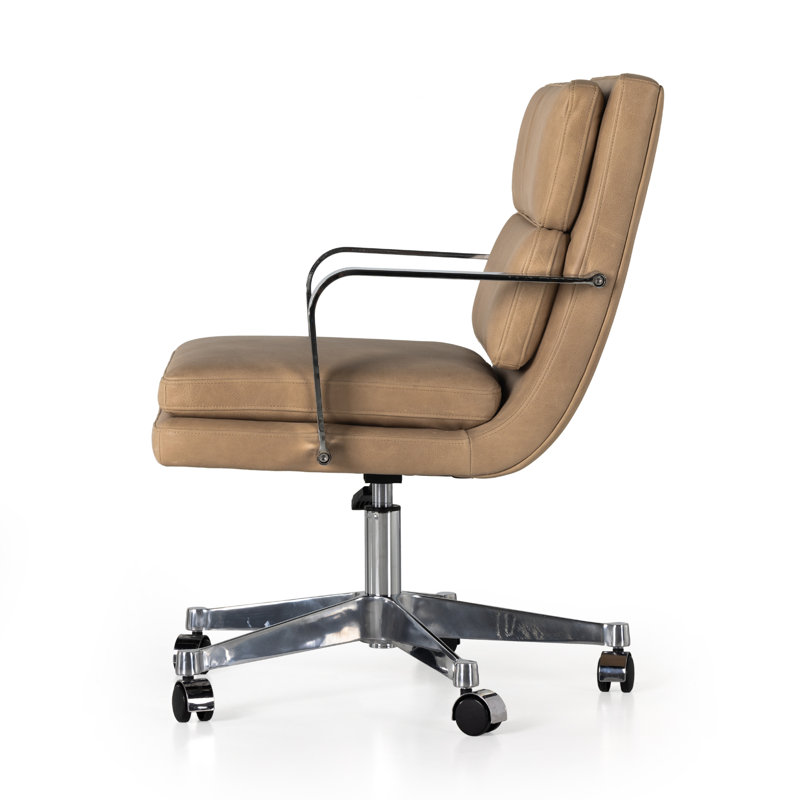 Jude Task Chair, Palermo Nude Genuine Leather