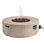 Round Fire Pit Table