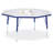 Berries® Laminate Adjustable Octagon Activity Table-16129179-16129180-16129190