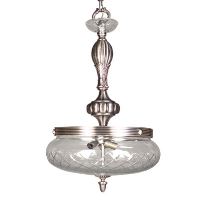 Luminaire suspendu bol 3 lumières unique Chatham