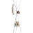 Roshanda Steel Freestanding 9 - Hook Coat Rack-1685184358