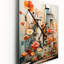Horloge murale moderne Carlaya - Plants-1176948691