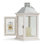 12.25'' H Tabletop Lantern with Candle Included