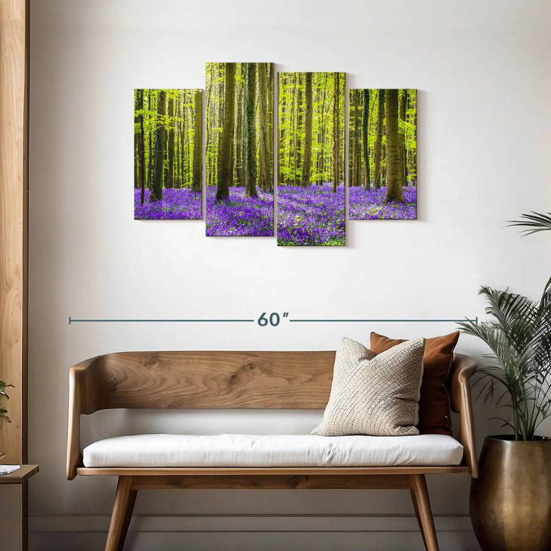 Albord Hallerbos Bluebells, H 27 po x l 43 po